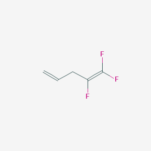 molecular formula C5H5F3 B3052295 1,1,2-三氟戊-1,4-二烯 CAS No. 401-49-0