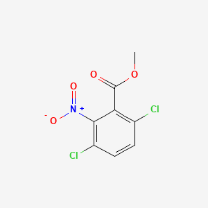 molecular formula C8H5Cl2NO4 B3052307 Methyl 3,6-dichloro-2-nitrobenzoate CAS No. 40188-83-8