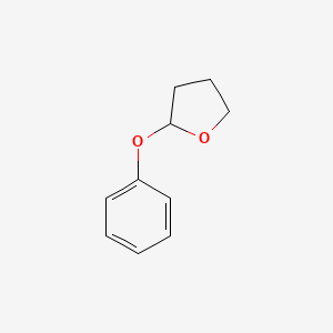 molecular formula C10H12O2 B3052325 2-Phenoxytetrahydrofuran CAS No. 40324-40-1