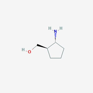 molecular formula C6H13NO B3052343 ((1R,2R)-2-氨基环戊基)甲醇 CAS No. 40482-06-2