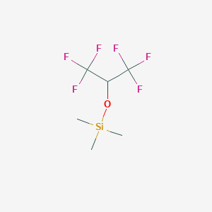 [(1,1,1,3,3,3-Hexafluoropropan-2-yl)oxy](trimethyl)silane