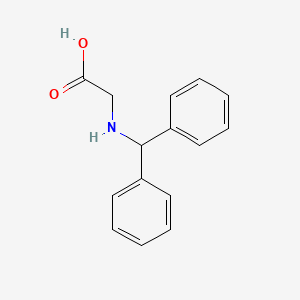 molecular formula C15H15NO2 B3052369 N-二苯甲基甘氨酸 CAS No. 40718-29-4
