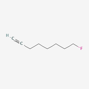 molecular formula C8H13F B3052375 8-氟辛-1-炔 CAS No. 408-15-1