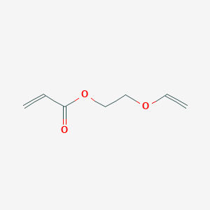 molecular formula C7H10O3 B3052442 2-Propenoic acid, 2-(ethenyloxy)ethyl ester CAS No. 41440-38-4