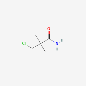 3-Chloro-2,2-dimethylpropanamide