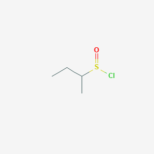 molecular formula C4H9ClOS B3052466 Butane-2-sulfinyl chloride CAS No. 41719-03-3