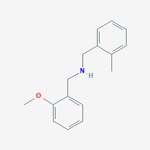 molecular formula C16H19NO B3052487 (2-Methoxybenzyl)(2-methylbenzyl)amine CAS No. 418781-82-5