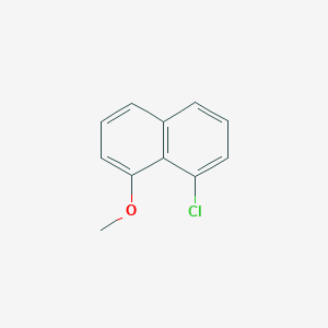 molecular formula C11H9ClO B3052493 1-氯-8-甲氧基萘 CAS No. 41908-14-9