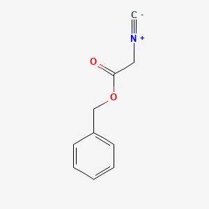 molecular formula C10H9NO2 B3052499 Benzyl 2-isocyanoacetate CAS No. 41995-26-0