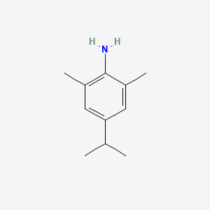molecular formula C11H17N B3052504 2,6-Dimethyl-4-(propan-2-yl)aniline CAS No. 42014-59-5