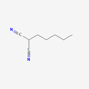 molecular formula C8H12N2 B3052507 n-Pentylmalononitrile CAS No. 42046-61-7