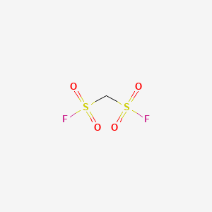 molecular formula CH2F2O4S2 B3052522 Methanedisulfonyl fluoride CAS No. 42148-23-2