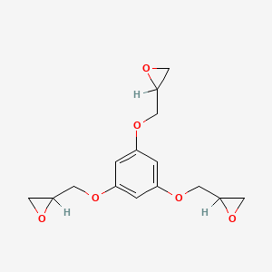molecular formula C15H18O6 B3052536 1,3,5-Tris(2,3-epoxypropoxy)benzene CAS No. 4223-14-7