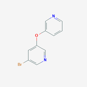 Pyridine, 3-bromo-5-(3-pyridinyloxy)-