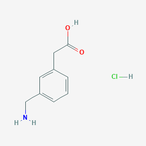 [3-(Aminomethyl)phenyl]acetic acid hydrochloride
