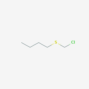 molecular formula C5H11ClS B3052552 1-[(Chloromethyl)sulfanyl]butane CAS No. 42330-14-3