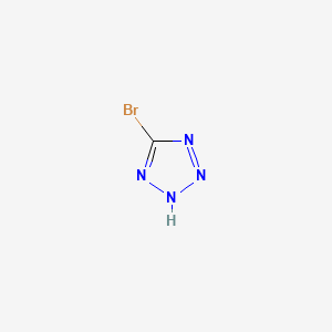 molecular formula CHBrN4 B3052557 5-溴四唑 CAS No. 42371-37-9