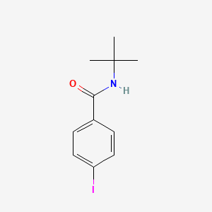 molecular formula C11H14INO B3052574 N-tert-butyl-4-iodobenzamide CAS No. 42498-36-2