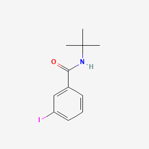 molecular formula C11H14INO B3052575 N-叔丁基-3-碘苯甲酰胺 CAS No. 42498-37-3