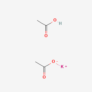 molecular formula C4H7KO4 B3052579 Potassium hydrogen diacetate CAS No. 4251-29-0