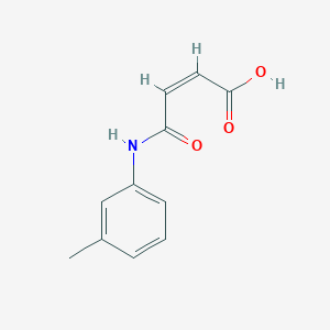 molecular formula C11H11NO3 B3052584 (2Z)-4-[(3-methylphenyl)amino]-4-oxobut-2-enoic acid CAS No. 42537-50-8