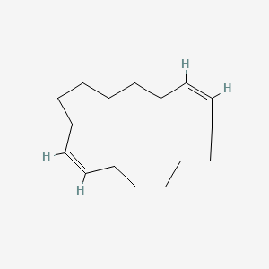 molecular formula C16H28 B3052600 cis,cis-1,9-Cyclohexadecadiene CAS No. 4277-06-9