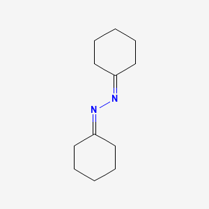 molecular formula C12H20N2 B3052603 Cyclohexanone, cyclohexylidenehydrazone CAS No. 4278-87-9