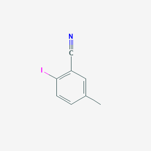 molecular formula C8H6IN B3052621 2-Iodo-5-methylbenzonitrile CAS No. 42872-86-6