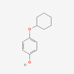 molecular formula C12H16O2 B3052622 4-(Cyclohexyloxy)phenol CAS No. 42873-96-1