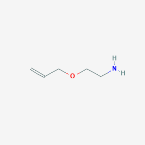 molecular formula C5H11NO B3052641 2-(丙-2-烯-1-氧基)乙胺 CAS No. 43081-82-9