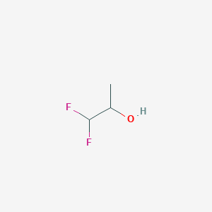 molecular formula C3H6F2O B3052644 1,1-Difluoropropan-2-ol CAS No. 431-04-9