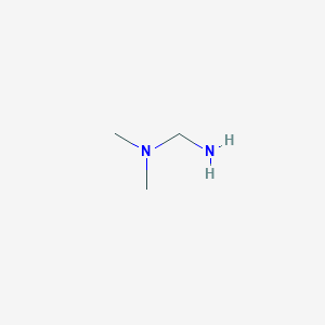 molecular formula C3H10N2 B3052651 N,N-dimethylmethanediamine CAS No. 43192-52-5