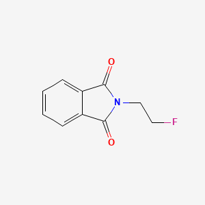 molecular formula C10H8FNO2 B3052718 2-(2-Fluoroethyl)-1h-isoindole-1,3(2h)-dione CAS No. 442-31-9