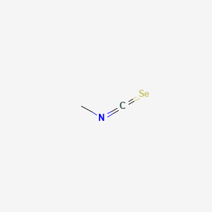 molecular formula C2H3NSe B3052721 Methyl isoselenocyanate CAS No. 4426-70-4