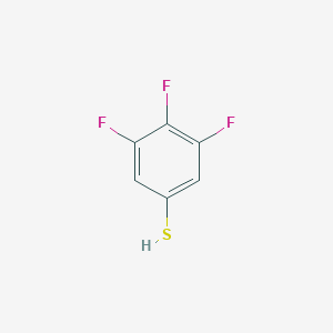 molecular formula C6H3F3S B3052722 3,4,5-Trifluorobenzenethiol CAS No. 443683-18-9