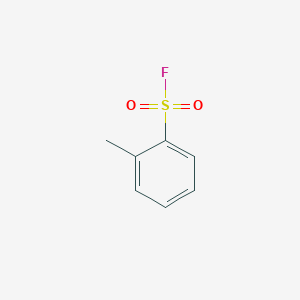 molecular formula C7H7FO2S B3052726 o-Toluenesulfonyl fluoride CAS No. 444-31-5