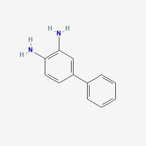 molecular formula C12H12N2 B3052740 (1,1'-联苯)-3,4-二胺 CAS No. 4458-39-3