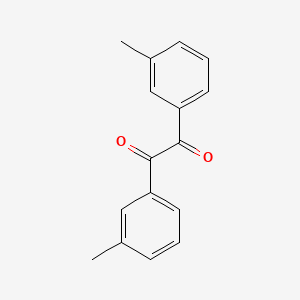 molecular formula C16H14O2 B3052746 Ethanedione, bis(3-methylphenyl)- CAS No. 4463-26-7