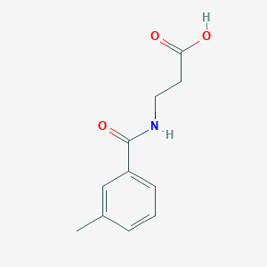 3-[(3-methylbenzoyl)amino]propanoic Acid