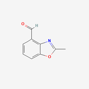 2-Methylbenzo[d]oxazole-4-carbaldehyde