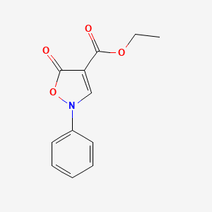 Ethyl 5-oxo-2-phenyl-2,5-dihydroisoxazole-4-carboxylate