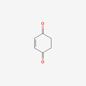 molecular formula C6H6O2 B3052769 2-Cyclohexene-1,4-dione CAS No. 4505-38-8
