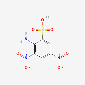 2-Amino-3,5-dinitrobenzenesulfonic acid