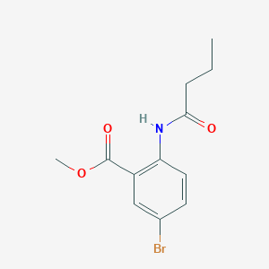 Methyl 5-bromo-2-butyramidobenzoate
