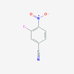 molecular formula C7H3IN2O2 B3052793 3-Iodo-4-nitrobenzonitrile CAS No. 453537-55-8