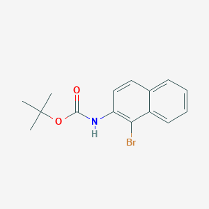 molecular formula C15H16BrNO2 B3052807 N-Boc-1-bromo-2-naphthalenamine CAS No. 454713-47-4