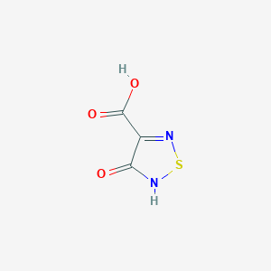 4-Hydroxy-1,2,5-thiadiazole-3-carboxylic acid
