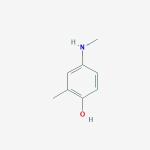 molecular formula C8H11NO B3052817 2-甲基-4-(甲基氨基)苯酚 CAS No. 45804-36-2