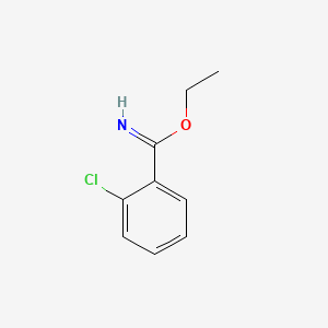 2-Chloro-benzimidic acid ethyl ester