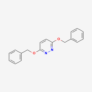 3,6-Bis(benzyloxy)pyridazine